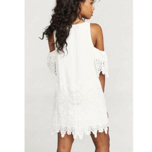 show me your mumu birdie ruffle scallop dress - Picture 3 of 15